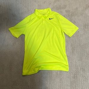 Nike golf polo - neon yellow